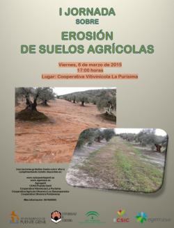 I Jornada sobre erosión en suelos agrícolas